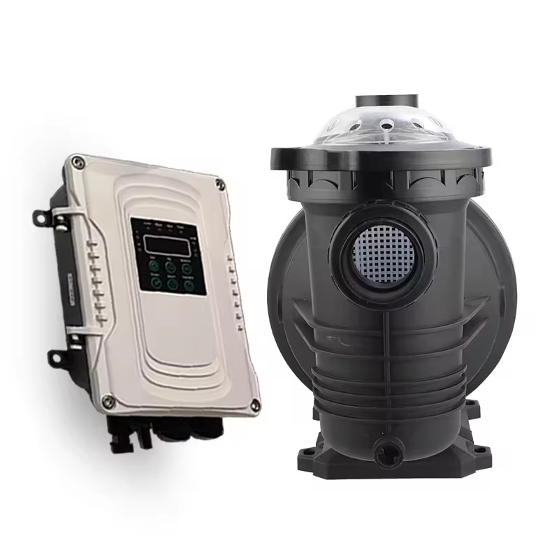Solar Pool Pump Kit - Solar Powered Water Pump for Swimming