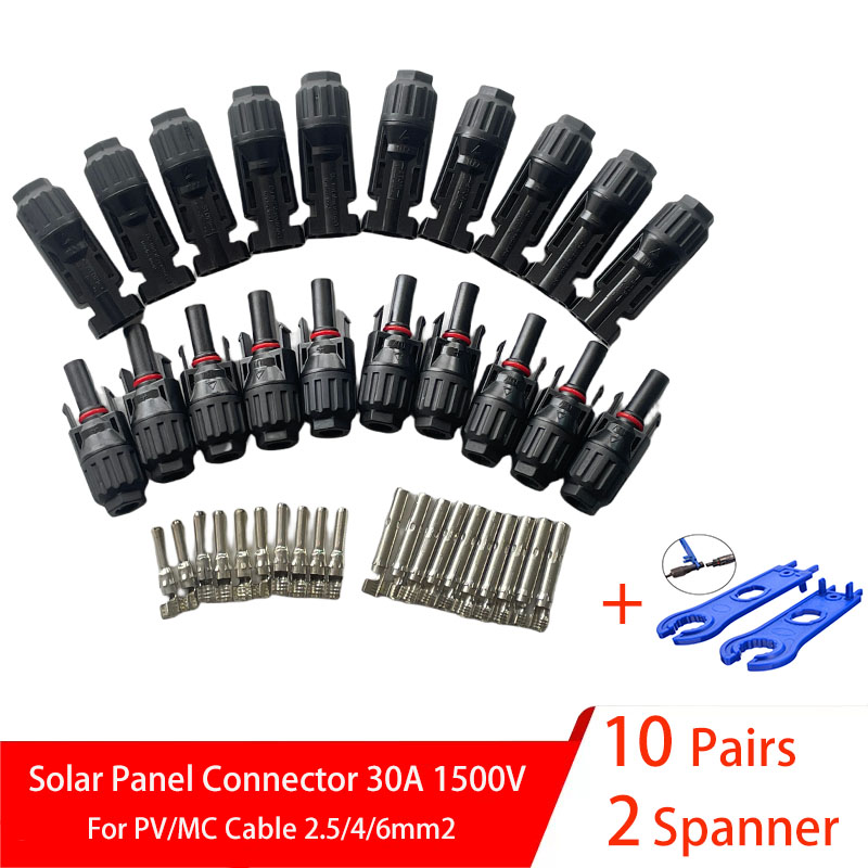 5/10 Pairs Solar Connectors PV - Solar Cable Mc4 Connector review and price