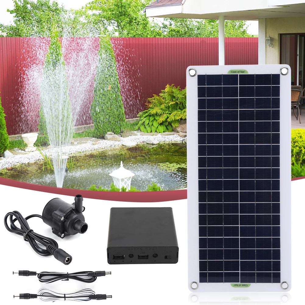 30W 800L/H DC 18V Low Noise Br - Solar Pool Pump Kit review and price