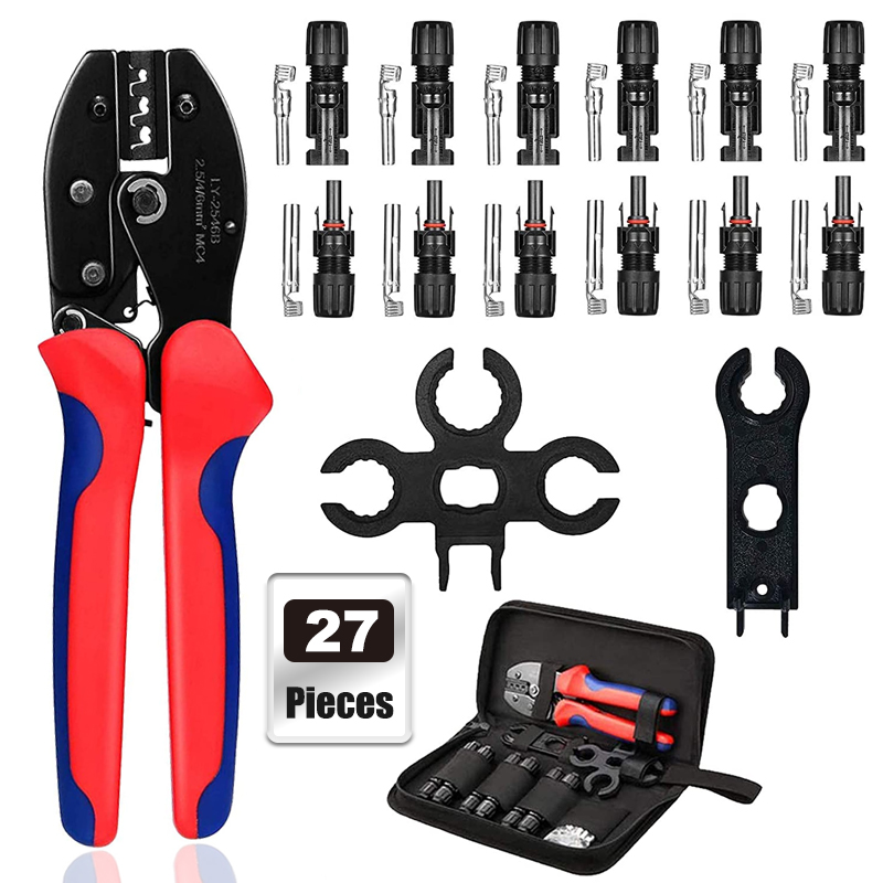 Solar Crimping Pliers Tools Ki - Solar Cable Mc4 Connector review and price