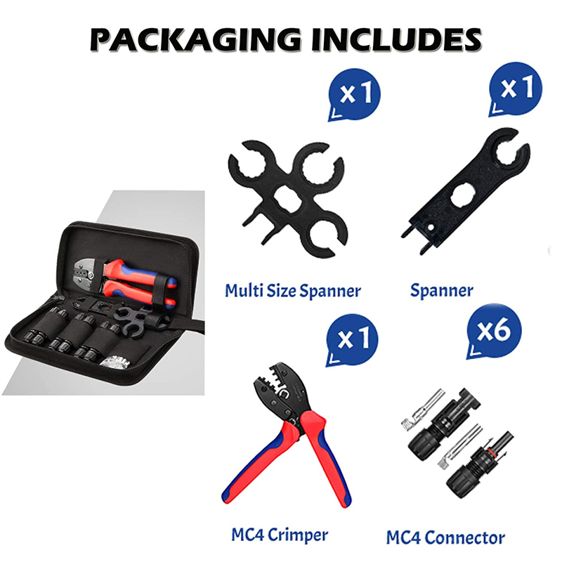 Solar Crimping Pliers Tools Ki - Solar Cable Mc4 Connector review and price