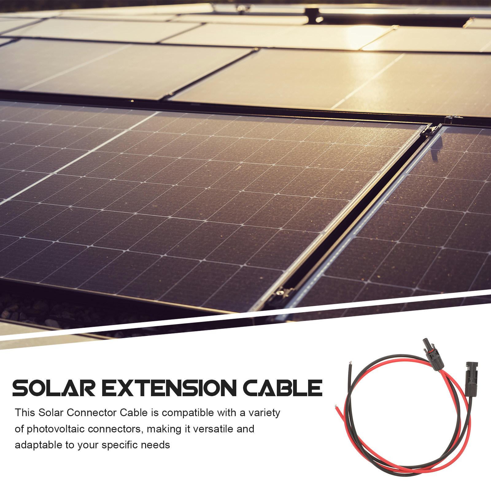 2Pcs Solar Connector Cable Com - Solar Cable Mc4 Connector review and price