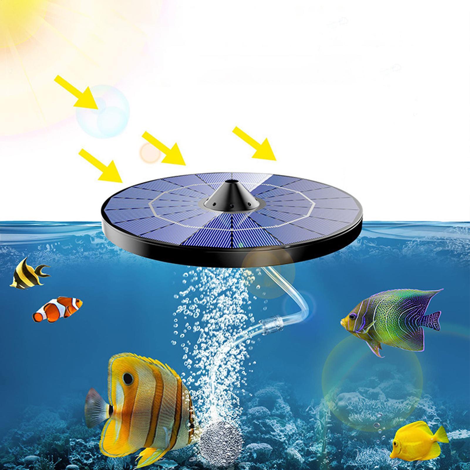 Solar-powered pond aerator pum - Solar Pool Pump Kit review and price