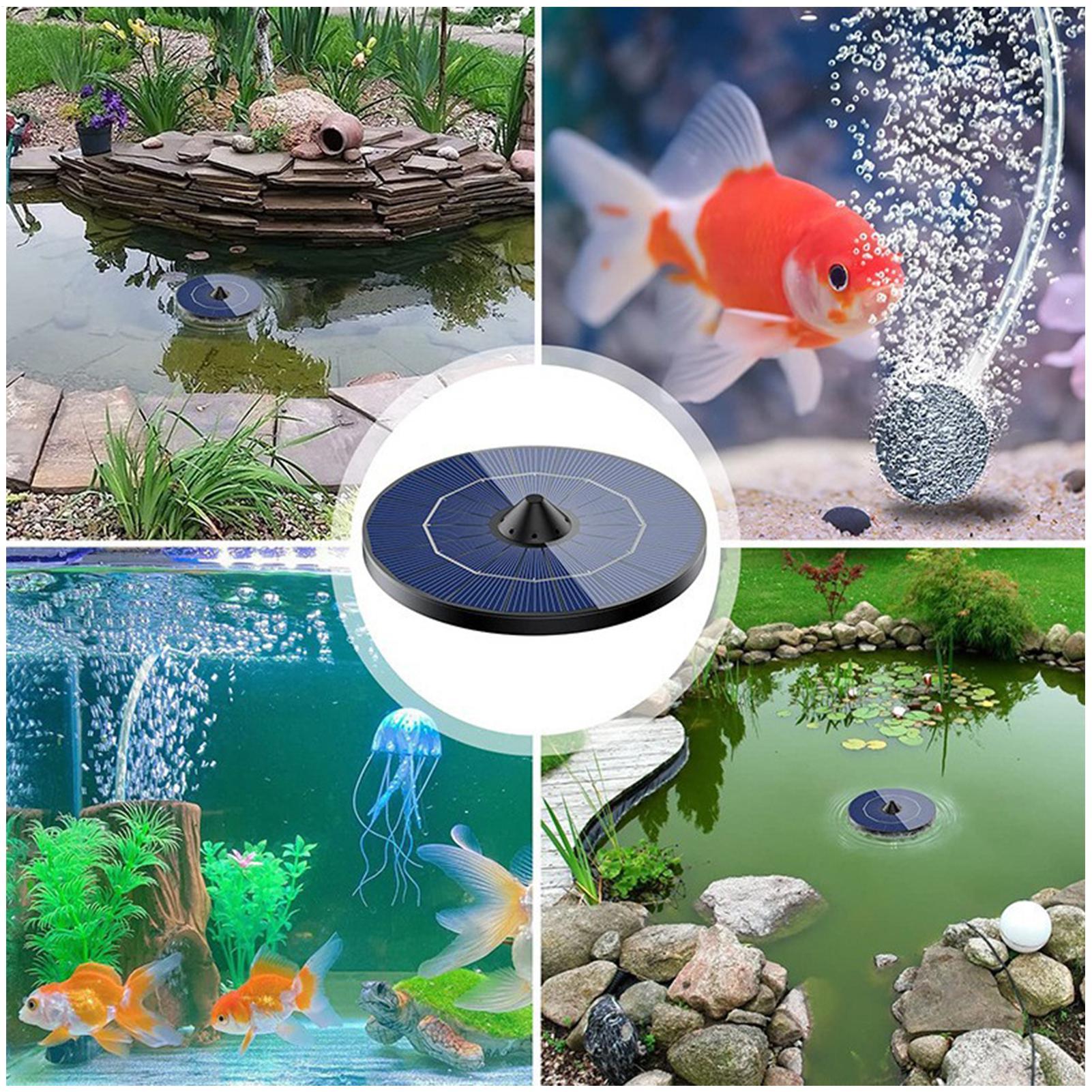 Solar-powered pond aerator pum - Solar Pool Pump Kit review and price