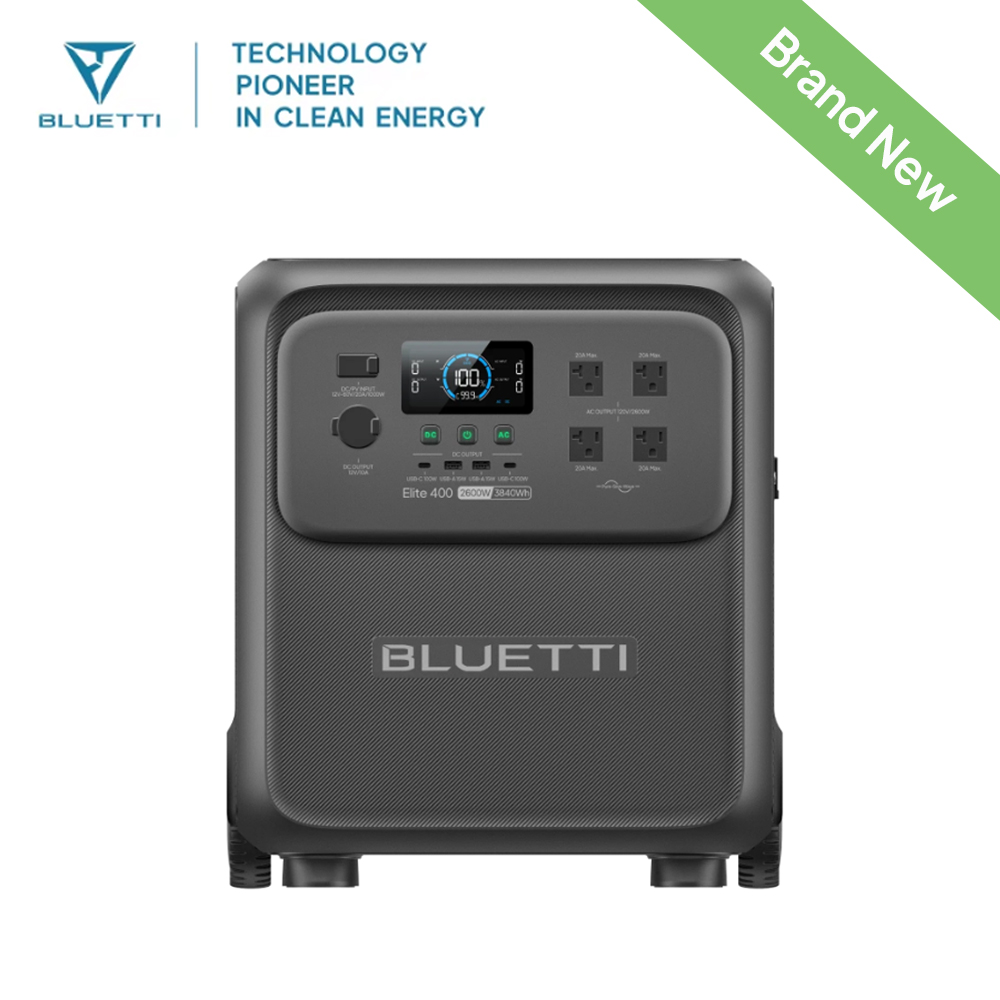 BLUETTI Elite 400 2600W 3840Wh - Lifepo4 Battery Pack review and price