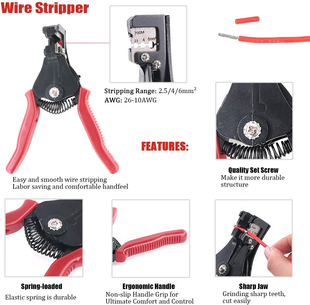 Solar Panel Crimper Tool Kit w - Solar Cable Mc4 Connector review and price