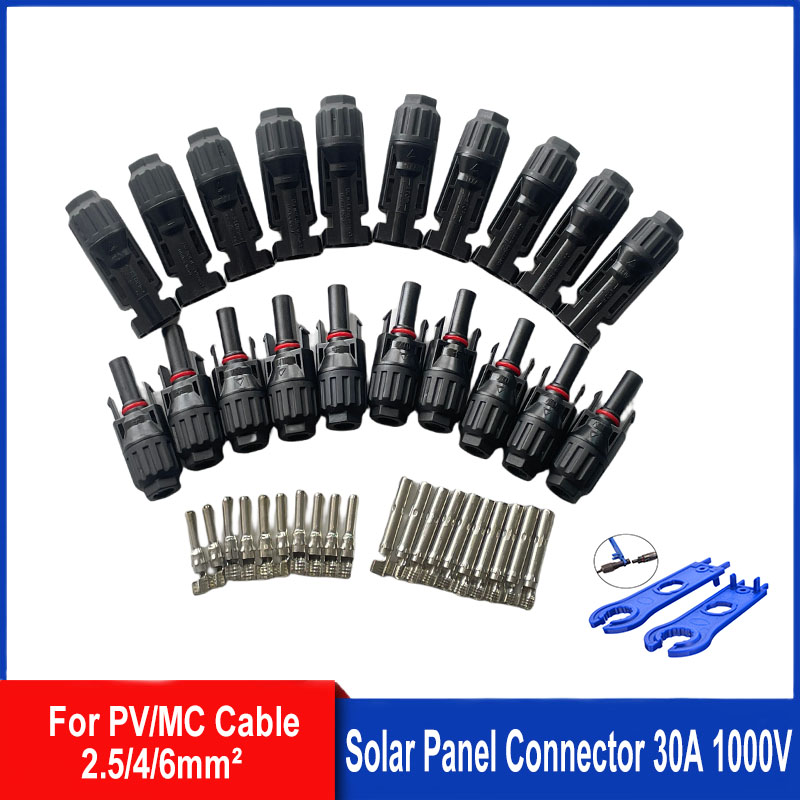 5/10 Pairs Solar Connectors PV - Solar Cable Mc4 Connector review and price