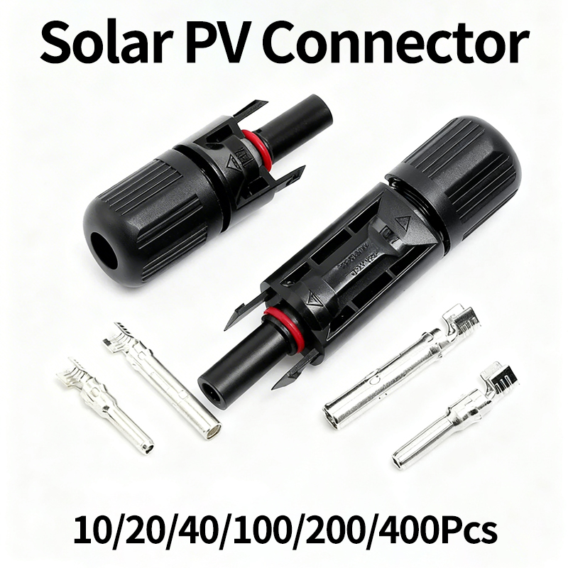 10/20/40/100/200/400Pcs Solar  - Solar Cable Mc4 Connector review and price